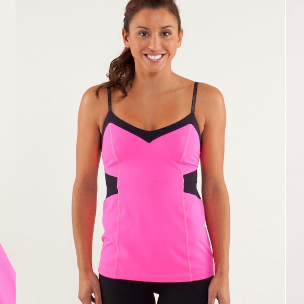 Rare Lululemon Elongate Tank in Raspberry Glow